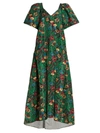 LA DOUBLEJ WOMEN'S BOOM FLORAL MAXI DRESS,400015208533