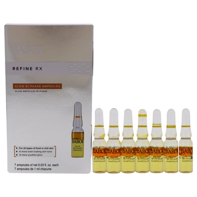 Babor Doctor  Refine Rx Glow Bi-phase Ampoules By  For Women - 7 X 1 ml Treatment