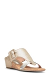 Donald Pliner Ofelia Sandal In Gold Leather