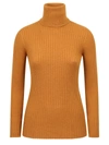 Dodo Bar Or High Neck Pullover In Orange