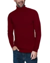 X-ray Turtleneck Sweater In Oxblood