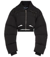 JACQUEMUS LA DOUDOUNE PRALÙ CROP PUFFER JACKET,P00572117