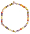 Sydney Evan 14kt Gold Zirconia Bracelet With Diamonds In Multi Zirconia