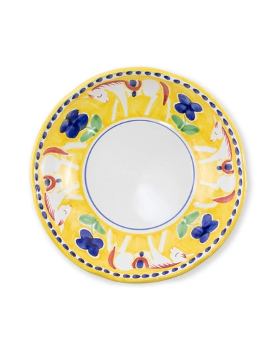 Vietri Campagna Coupe Pasta Bowl In Yellow