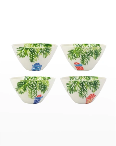 VIETRI NUTCRACKERS ASSORTED CEREAL BOWLS, SET OF 4,PROD246460134
