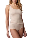 Hanro Seamless Cotton Full-cut Briefs In Skin