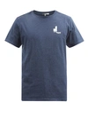 Isabel Marant Logo-print Crew-neck T-shirt In Blue