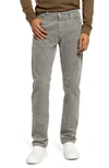 Ag Tellis Slim Fit Corduroy Pants In Light Sterling