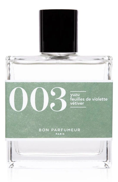 Bon Parfumeur 003 Yuzu, Violet Leaves & Vetiver Eau De Parfum, 1 oz