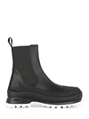 Stella Mccartney 30mm Trace Faux Leather Combat Boots In Black