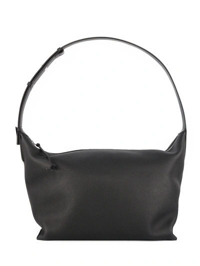 Loewe Large Berlingo Leather Crossbody Bag In Black 1100