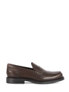 TOD'S COLLEGE MOCCASIN IN BROWN LEATHER,2823452