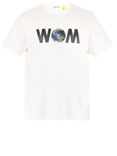 Moncler Genius Word Of Moncler T-shirt White