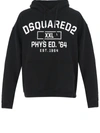 Dsquared2 D2 Xxl Herca Hoodie Black In Black