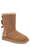 Ugg (r) Bailey Bow Ii Genuine Shearling Boot In Chestnut Glitz