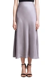 L AGENCE CLARISA BIAS CUT SATIN SKIRT,3354PLY