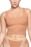 Skims Cotton Rib Tank In Sedona