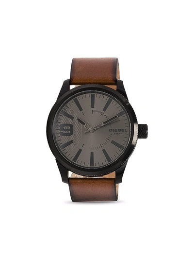 Diesel Rasp Total Brown 46mm In Braun