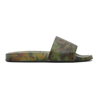 Versace Baroccoflage slip-on flat slides Versace Women main image 4