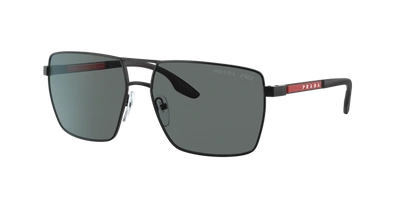 Prada Linea Rossa Man Sunglasses Ps 50ws In Polar Dark Grey
