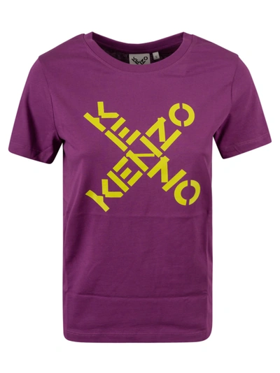 Kenzo Classic Sport T-shirt In Violet