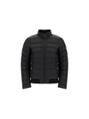 Belstaff Circuit Nylon Lightweight Down Jacket In Black