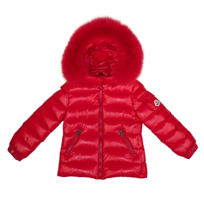 Moncler Kids' New Aubert Jacket In Red