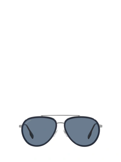 Burberry Be3125 Gunmetal Sunglasses