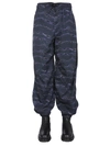 Marcelo Burlon County Of Milan Jogging Pants With Camou Print In Blue