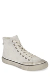 Allsaints Dumount High Top Sneaker In Chalk