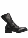 GUIDI ZIPPED ANKLE BOOTS