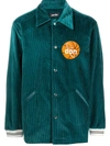 Just Don Basketball Corduroy Jacket In Grün