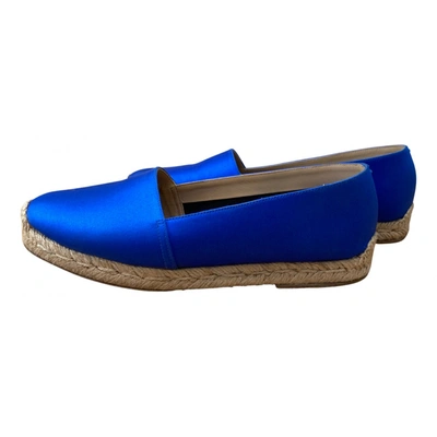 Pre-owned Christian Louboutin Espadrilles In Blue