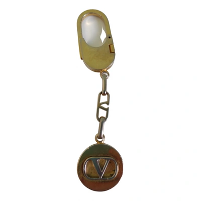 Pre-owned Valentino Garavani Key Ring In Multicolour