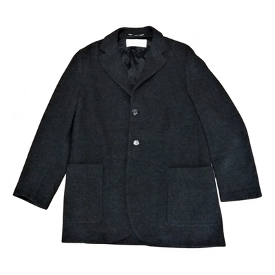 Pre-owned Dolce & Gabbana Wool Coat In Anthracite