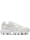 Prada Cloudbust Thunder Low-top Sneakers In White