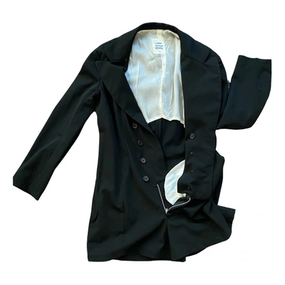 Pre-owned Limi Feu Wool Jumpsuit In Black