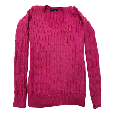 Pre-owned Ralph Lauren Knitwear In Pink