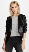 BB DAKOTA PEPPIN VEGAN LEATHER DRAPEY JACKET,BBDAK41720