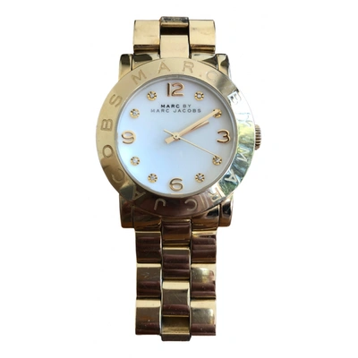 Pre-owned Marc By Marc Jacobs Watch In Gold