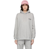 Ganni Grey Software Isoli Hoodie