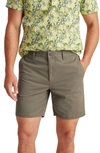 Bonobos Stretch Washed Chino Shorts In Sage Tan