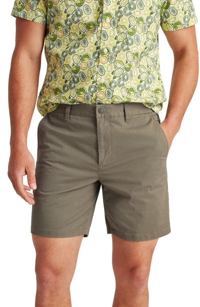 Bonobos Stretch Washed Chino Shorts In Sage Tan