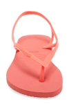 Havaianas Sunny Slingback Sandal In Coral