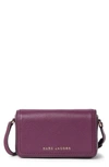 Marc Jacobs Groove Leather Mini Bag In Prune