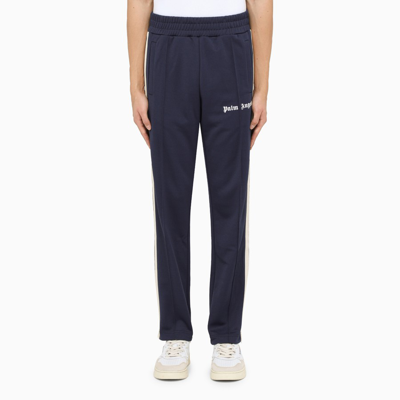 PALM ANGELS NAVY TRACK PANTS,PMCA007F21FAB002-J-PALMA-4601