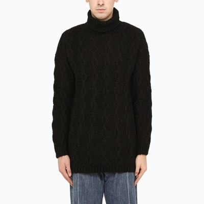 Our Legacy Black Turtle Neck Pullover