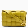 BOTTEGA VENETA YELLOW PADDED CASSETTE BAG,591970VCQR1-J-BV-2675