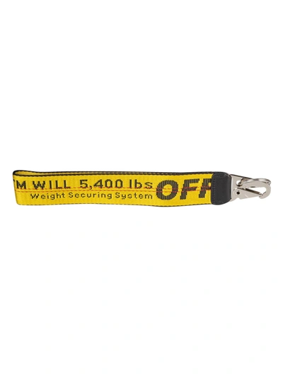 Off-white Classic Industrial Key Holder In Yellow/black