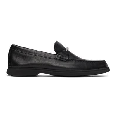 Hugo Boss Sienna Moc Loafer In 001 Black